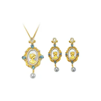 CARAT'S DIARY Shell Pearl Mother Of Pearl Earrings Women's