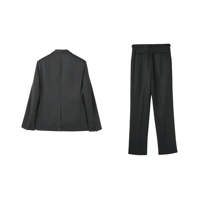 Loro Piana FW24 Business Suits Men's Black-1