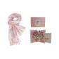 Strawberry Ice Cream+3D Effect Rose Greeting Card+Envelope