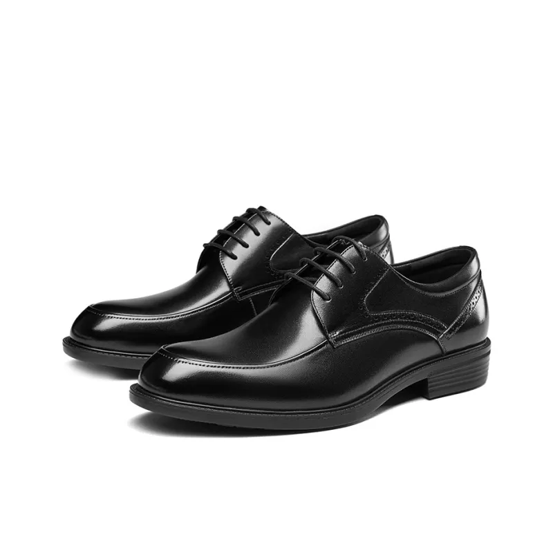 KANGNAI Business Leather Shoes Men's Black-1