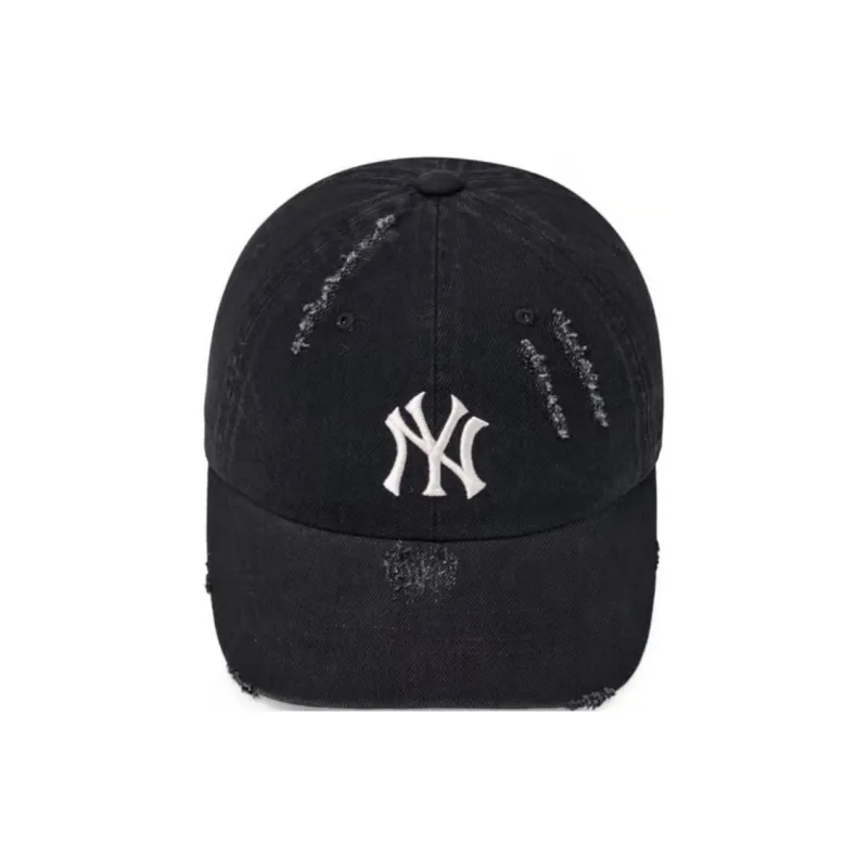 MLB Cotton Baseball Caps Unisex Black-2