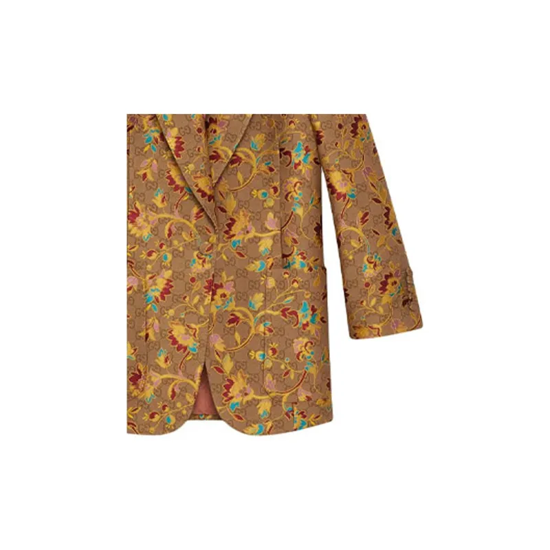 GUCCI Gg Floral Blazer-4