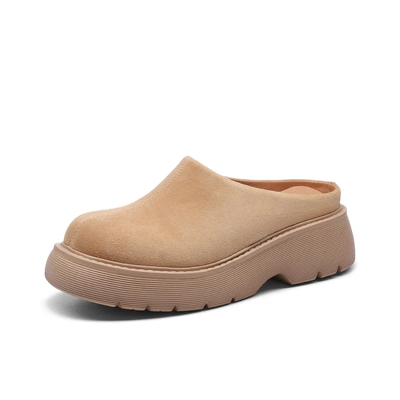 TASMAN AUS Closed Toe Slippers Women's Khaki-1