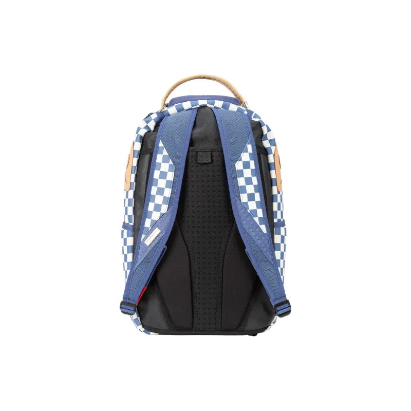 SPRAYGROUND PVC Polyvinyl Chloride Backpack Large Size Unisex Blue-4