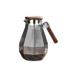 Gray Premium Walnut Wood Waterdrop Kettle