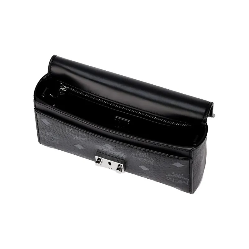 MCM Millie Visetos Shoulder Bags-4