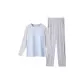 Aqua Blue+Light Gray