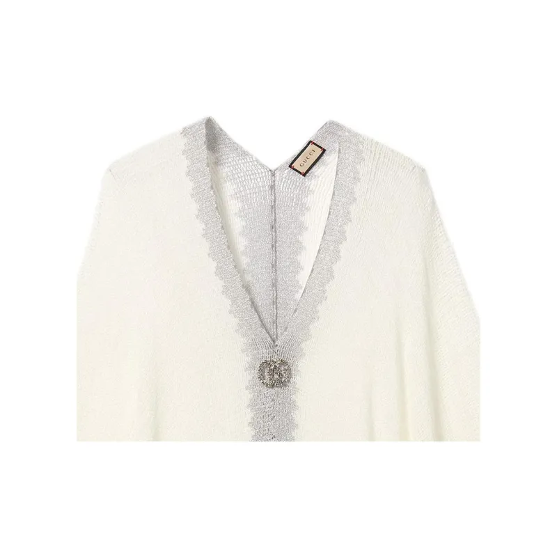 GUCCI Long-Sleeved Dresses Women's Ivory White-3