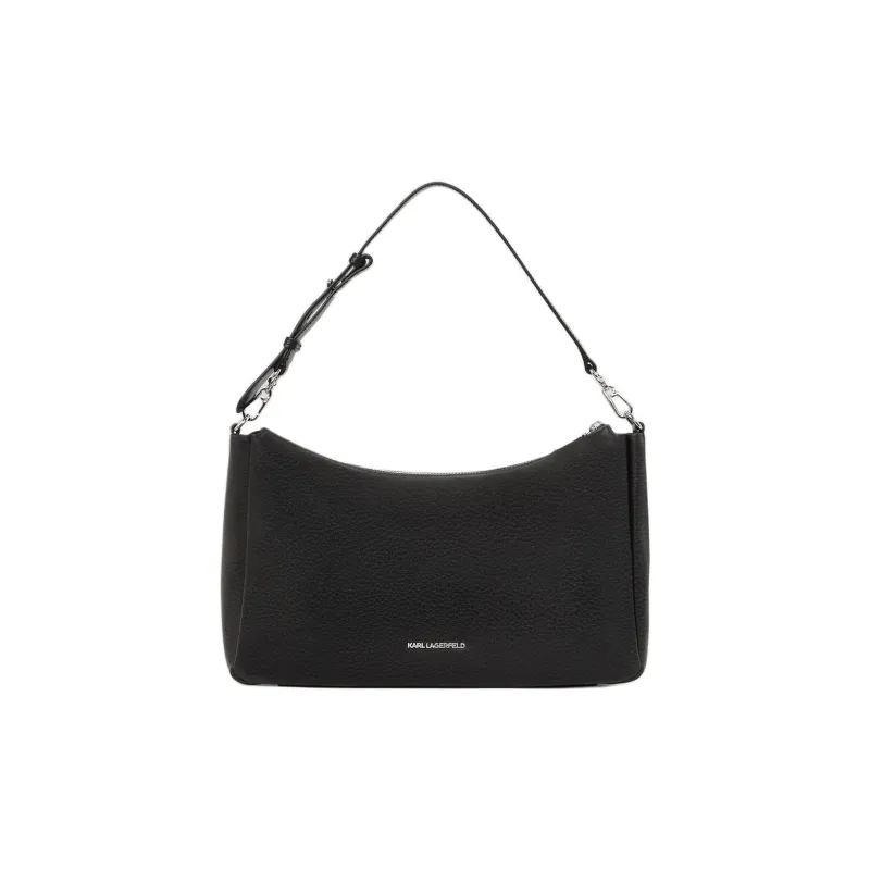 Karl Lagerfeld Ikon Pebbled Shoulder Bag-1