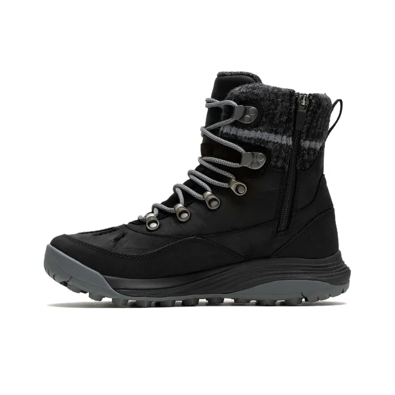 MERRELL Women's Siren 4 Thermo Mid Zip 'Black Grey' Women's-1