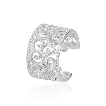 CARAT'S DIARY S925 Silver Clip On Earrings Women's