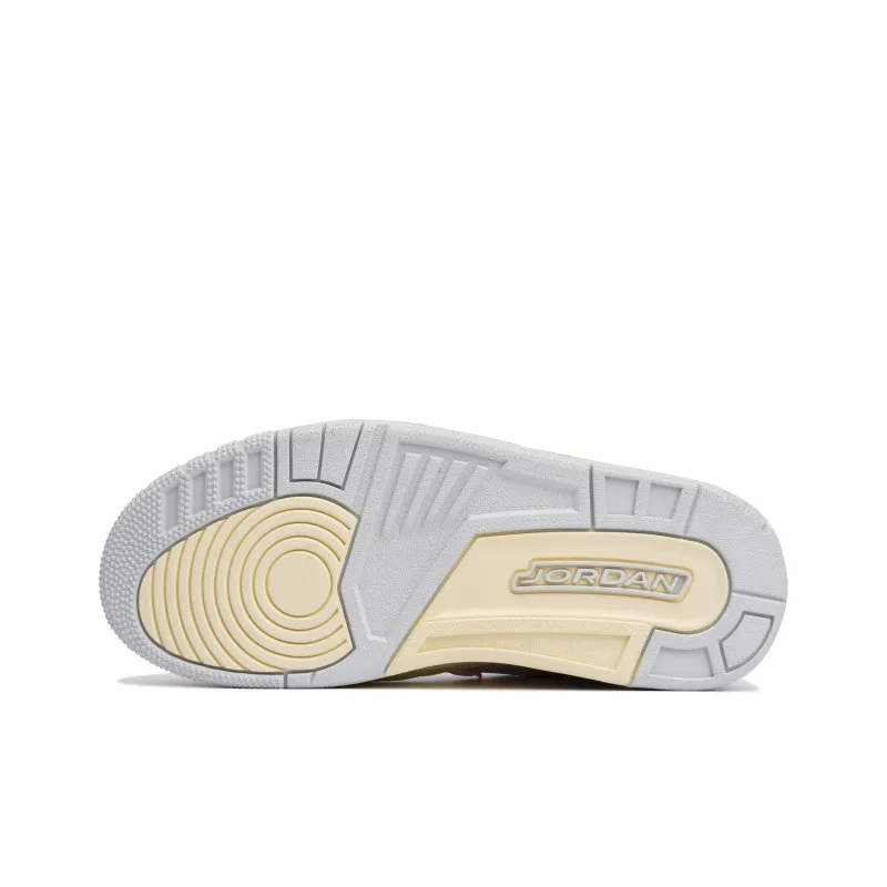 Jordan Legacy 312 Slip Resistant Low Top Children's Basketball Shoes Pink White Unisex-4