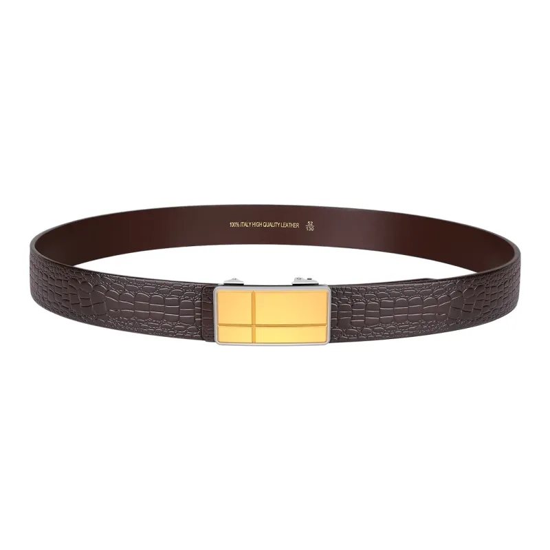 CATELLES Top Grain Cow Leather Leather Belts Men's Width  3.5cm-11