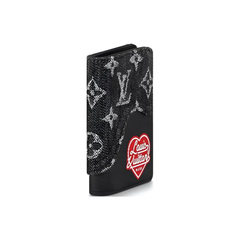 LOUIS VUITTON X Nigo Pocket Organizer Monogram Black-1