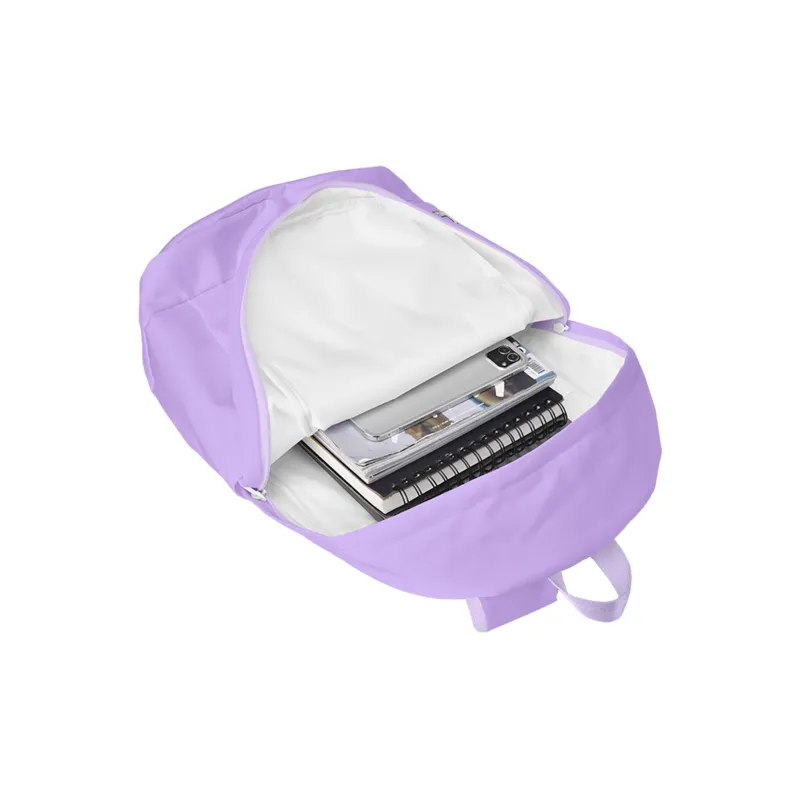 HINY Polyester Backpack With 13 Inch Laptop Compartment Regular Unisex Tiffany Blue-8