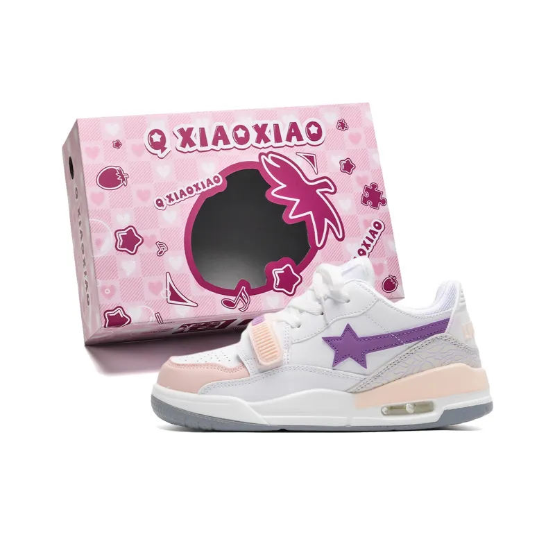 Circle Small Cushioning Coverage Wear-Resistant Lightweight Slip-Resistant Low-Top Skateboard Shoes Unisex-47