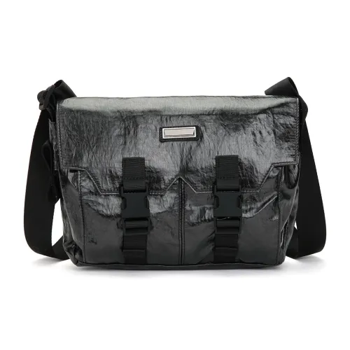 SANTA BARBARA POLO & RACQUET CLUB Fabric Shoulder Bag Regular Men's Black
