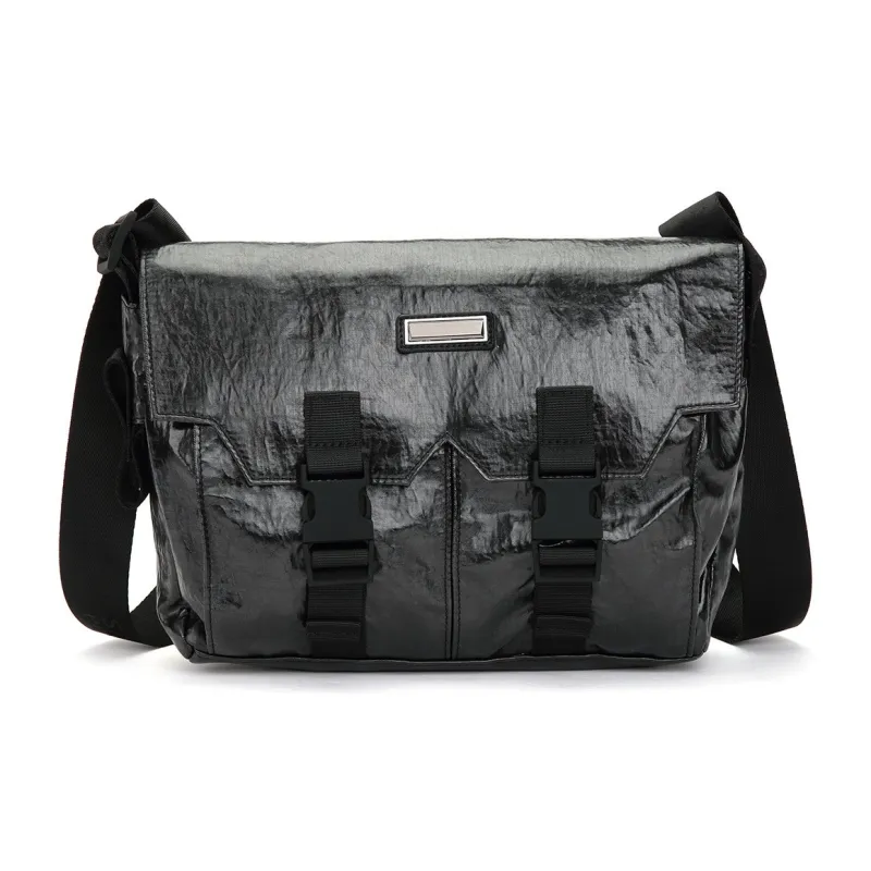 SANTA BARBARA POLO & RACQUET CLUB Fabric Shoulder Bag Regular Men's Black-0