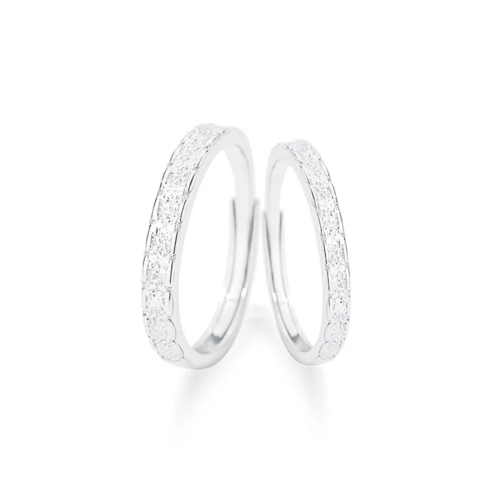 Modern Miracle Sterling Silver Rings Unisex-0