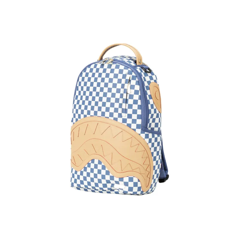 SPRAYGROUND PVC Polyvinyl Chloride Backpack Large Size Unisex Blue-3