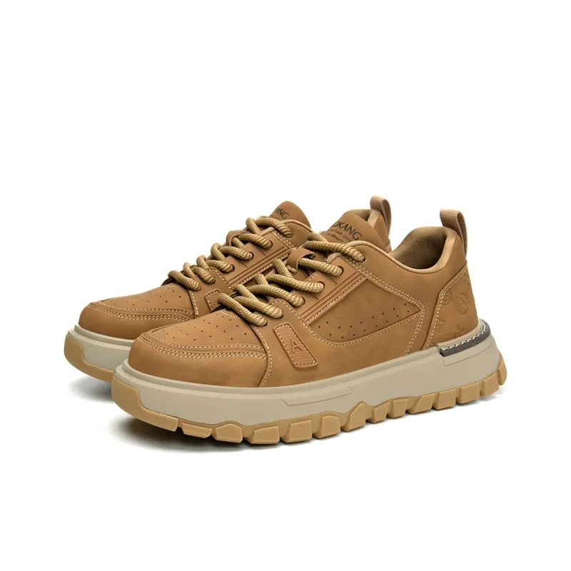 AOKANG Dunk Series Height Increasing Wear-Resistant Slip-Resistant Low-Top Skateboard Shoes Men's Exclusive Box-2