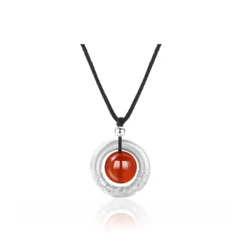 Listen To The Flowers Bloom 999 Fine Silver Necklaces Women's