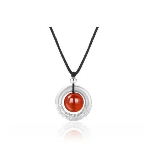 Listen To The Flowers Bloom 999 Fine Silver Necklaces Women's