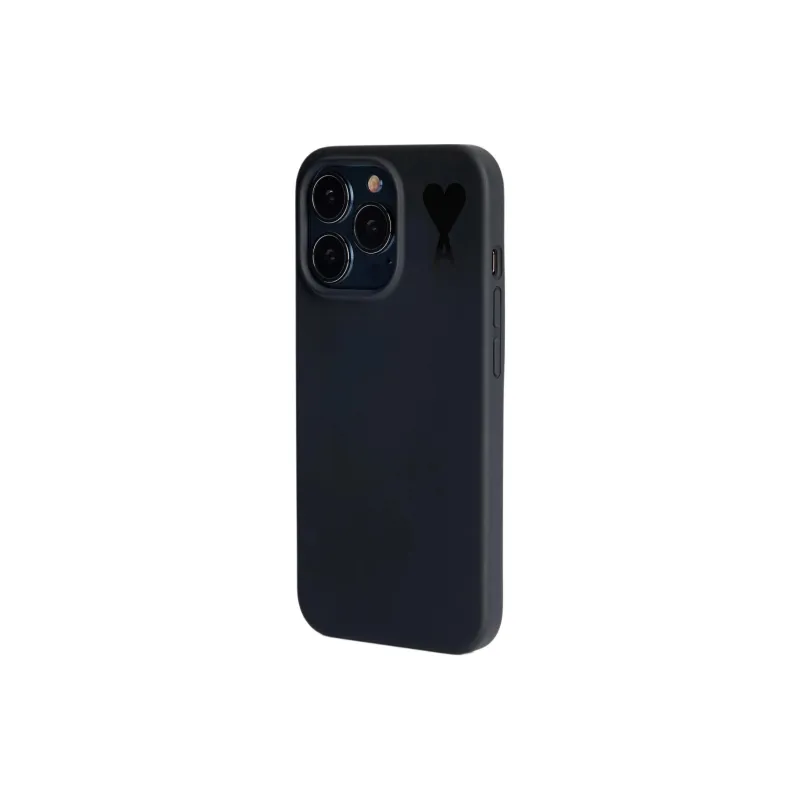 AMIPARIS Silicone Material Simple And Classic Phone Cases Available For IPhone 14 Pro Solid Color-0