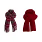 Rainbow Fantasy+Solid Color Dark Red