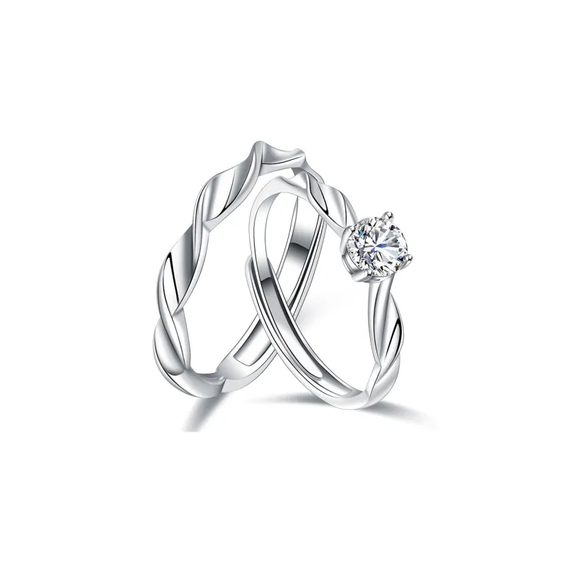 JESCAKOO S925 Silver Rings Unisex-2