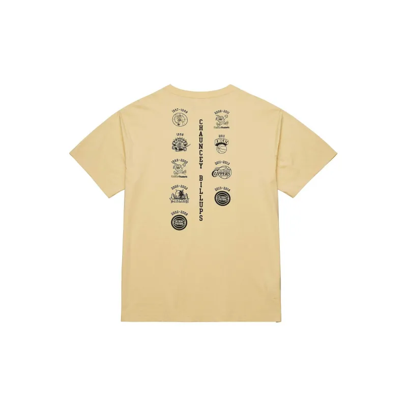 NBA x Mitchell & Ness Chauncey Billups T-Shirt Men's Khaki-1