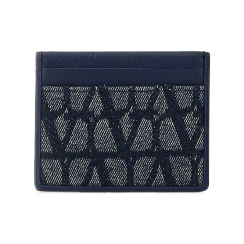 Valentino Logo Printed Card Case-1