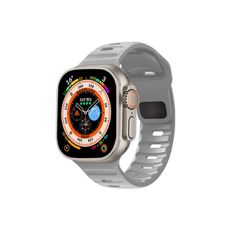 ZHENGGUANG Watch Band Apple Compatibility Silicone Material-12