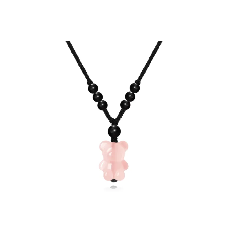 Master Kim Ebony Jade Necklaces Unisex-2