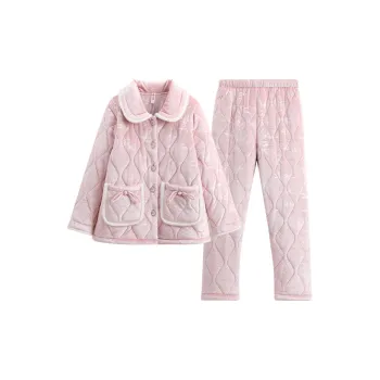FENTENG Pajama Set Women's Candy Pink