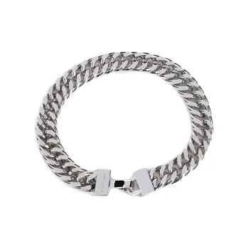 SAINT LAURENT Oversized Curb-Chain Bracelet