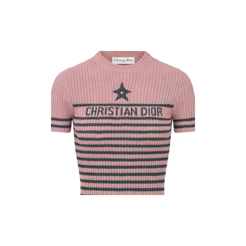DIOR DIORIVIERA Crop Tops Women's Pink-2