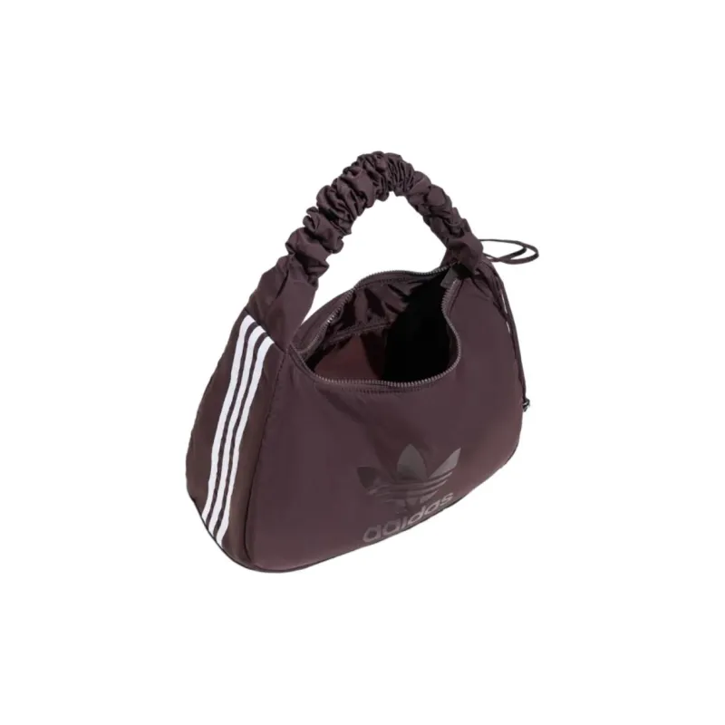Adidas Originals Polyester One Shoulder Handbags Regular Unisex Dark Gray Brown-2