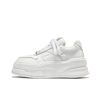 UanDi Anti Slip And Wear Resistant Lightweight Height Increasing Low Top Skateboard Shoes Women's