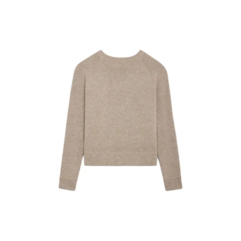 CELINE Triomphe Crew Neck Sweater In Wool And Cashmere-1