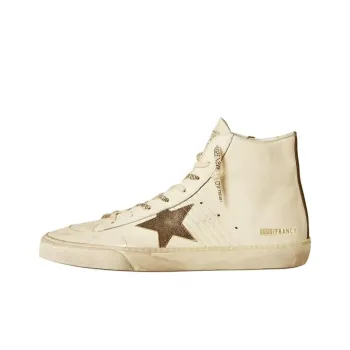 Golden Goose Francy Penstar Low-Top Skateboard Shoes Men's Beige