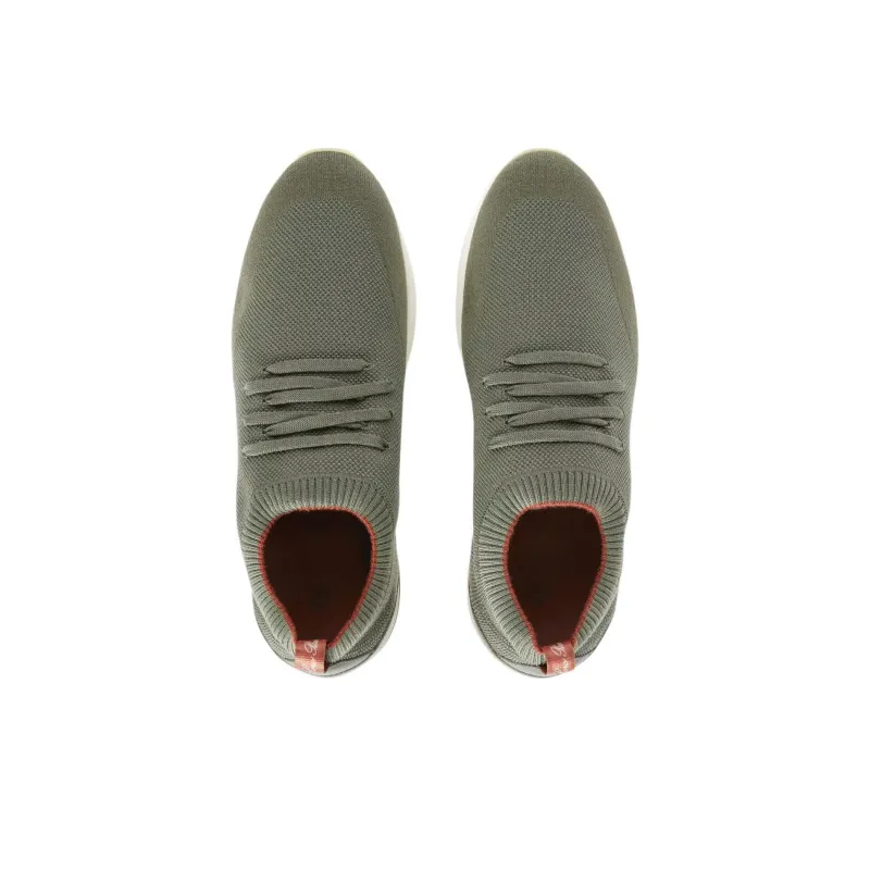 Loro Piana 360 Lp Flexy Walk Low Top Casual Shoes Men's Green-3
