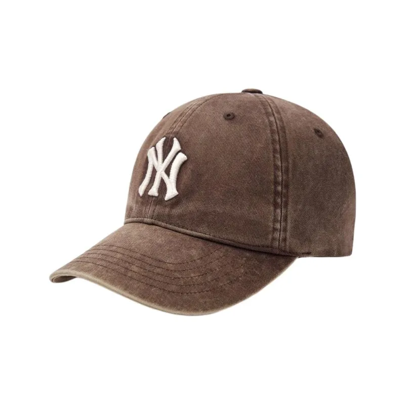MLB Cotton Baseball Caps Unisex Brown-0