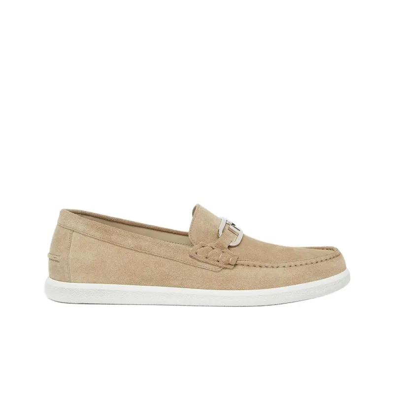 FENDI O'Lock Slip On Loafers-1