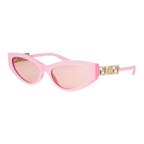 VERSACE Plastic Cat Eye Sunglasses Women's Pink