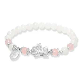BLANK IN BLANK Glass Bracelets Unisex Bestie Birthday Gift For Girl