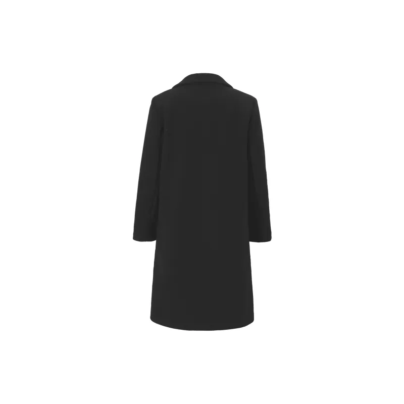 AFGGD Velvet feel Coat Women's Black-1