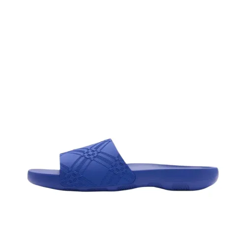 Burberry Slide Slippers Men's Blue
