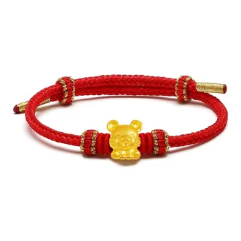 QIANCHANG Gold Bracelet Unisex