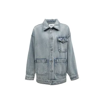 ONLY Denim Jackets Women's J33 350 Washed Denim Blue